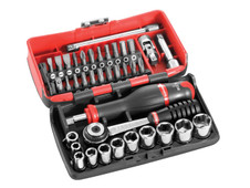 Facom R2NANO 1/4in Drive Socket Set, 38 Piece