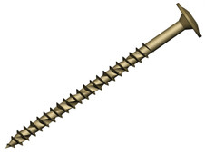 ForgeFix FFCS8360 Wafer Head TORX Compatible Construction T40 Screws Tan 8x360mm Tub 20