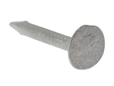 ForgeFix 212NLELH30GB Clout Nail Extra Large Head Galvanised 30mm (2.5kg Bag)