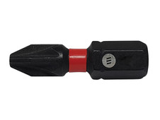 ForgeFix FFBPZ225C ForgeFast Pozidriv Compatible Impact Bit PZ2 x 25mm (Card 2)