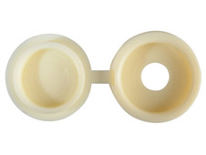 ForgeFix FPHCC3 Hinged Cover Cap Cream No. 6-8 ForgePack 20
