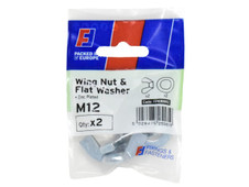 ForgeFix FPKWNW12 Wing Nut & Washer M12 ForgePack 2 - FORFPKWNW12 - main image