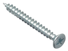 ForgeFix FPMPS440ZP Multi-Purpose Pozi Compatible Screw CSK ST ZP 4.0 x 40mm Forge Pack 20