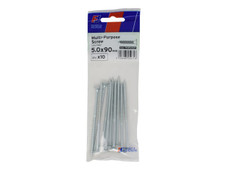 ForgeFix FPKMPS590ZP Multi-Purpose Pozi Screw CSK ST ZP 5.0 x 90mm ForgePack 10