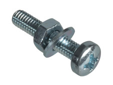 ForgeFix FPKMSPH420 Machine Screw Pozi Compatible Pan Head ZP M4 x 20mm ForgePack 40