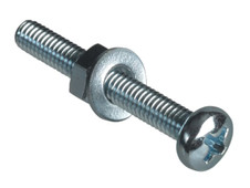 ForgeFix FPKMSPH430 Machine Screw Pozi Compatible Pan Head ZP M4 x 30mm ForgePack 20