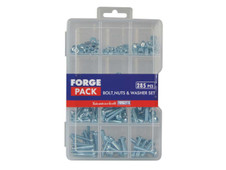 ForgeFix FPNWSET Bolt Nut & Washer Kit ForgePack 285 Piece