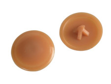 ForgeFix FPPCC4 Pozi Compatible Cover Cap Light Brown No.6-8 Forge Pack 50