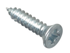 ForgeFix FPSTCSK348ZP Self-Tapping Screw Pozi Compatible CSK ZP 3/4in x 8 ForgePack 30 - FORFPSC348Z - main image