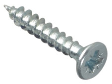 ForgeFix MPS425ZP Multi-Purpose Pozi Compatible Screw CSK ST ZP 4 x 25mm Box 200
