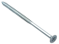 ForgeFix MPS590ZP Multi-Purpose Pozi Compatible Screw CSK ST ZP 5 x 90mm Box 100