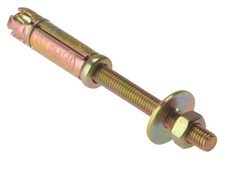 ForgeFix 10PB880 Masonry Anchor Bolt Projecting ZYP M8 x 80mm Bag 10