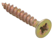 ForgeFix SPE3525Y Spectre PZ Compatible Wood Screw CSK ZYP 3.5 x 25mm Box 200