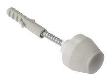ForgeFix SWFK8120 Sanitary Ware Fixing White Cap M8 x 120mm 1 Pair