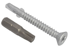 ForgeFix TFCL4838 TechFast Roofing Screw Timber - Steel Light Section 4.8 x 38mm Pack 100
