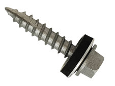 ForgeFix TFHW16GP63125 TechFast Metal Roofing to Timber Hex Screw T17 Gash Point 6.3 x 125mm Box 50