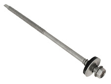 ForgeFix TFHW19CPSD5560L TechFast Composite Panels to Steel Hex Screw No.3 Tip 5.5 x 60mm Box 100 - FORTFHD5560L - main image