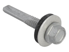 ForgeFix TFHH5532 TechFast Hex Roofing Screw Self-Drill Heavy Section 5.5 x 32mm Pack 100