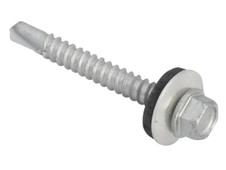 ForgeFix TFHL5545 TechFast Hex Head Roofing Screw Self-Drill Light Section 5.5 x 45mm Pack 100