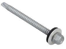 ForgeFix TFHL5570 TechFast Hex Head Roofing Screw Self-Drill Light Section 5.5 x 70mm Pack 50