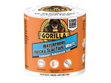 Gorilla Glue 3044741 Gorilla Waterproof Patch & Seal Tape 100mm x 3m White