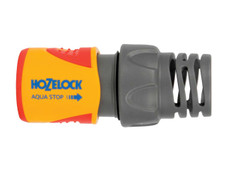 Hozelock 100-000-544 2065 AquaStop Plus Hose Connector for 19mm (3/4in) Hose