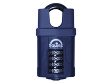 Squire CP40CS Combination Padlock with Closed Shackle 40mm