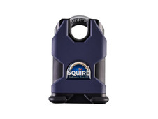 Squire SS50CP5BX SS50CP5 Stronghold Solid Steel & Brass Padlock 50mm Closed Shackle CEN3 Boxed