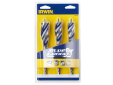 Irwin 10506627 Blue Groove 6X Wood Drill Bit Set, 3 Piece