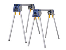 Irwin IRST83474-1 All Metal Sawhorses (Twin Pack)