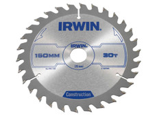 Irwin 1897090 Construction Circular Saw Blade 150 x 20mm x 30T ATB