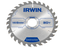 Irwin 1897194 Construction Circular Saw Blade 165 x 30mm x 30T ATB