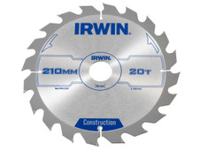 Irwin 1897203 Construction Circular Saw Blade 210 x 30mm x 20T ATB