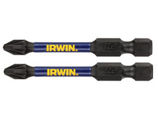 Irwin IW6061414 Impact Pro Performance Screwdriver Bits PZ3 57mm (Pack 2)