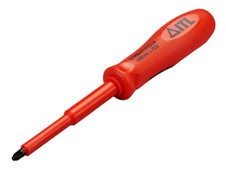 ITL Insulated 01991 Insulated Slotted/Pozidriv Screwdriver 100 x 6mm x PZ2