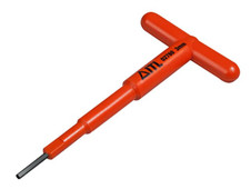 ITL Insulated 02760 Insulated Light T Handle Hex Key 3mm