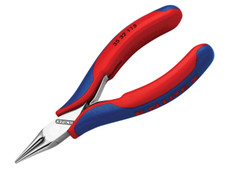KNIPEX 35 32 115 SB 35 32 115 Round Nose Electronics Pliers Multi-Component Grip 115mm