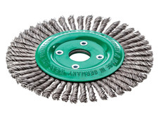 Lessmann 475.801.48 Pipeline Brush 48 Knots 178 x 22.2mm Bore Stainless Steel Wire