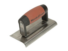 Marshalltown M176D 176D Cement Edger Curved & Straight End DuraSoft Handle 6 x 3in
