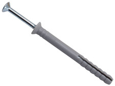Masonmate 0837M490055 Nylon Hammer-In Fixing 6 x 60mm (100)
