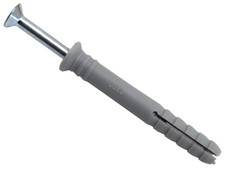 Masonmate 0837M540060 Nylon Hammer-In Fixing 8 x 60mm (100)