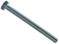 Metalmate High Tensile Set Screw ZP M8 x 80mm (Box 25)