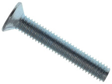 Metalmate Machine Screw Pozi Compatible CSK ZP M5 x 20mm Box 50