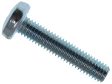 Metalmate Machine Screw Pozi Compatible Pan Head ZP M5 x 25mm Box 25