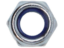 Metalmate Type P Nylon Insert Nut ZP M10 (Box 50)