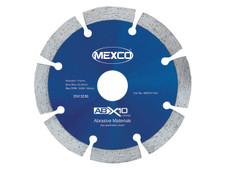 MEXCO ABX1011522 Abrasive Materials X10 Grade Diamond Blade 115 x 22.23mm