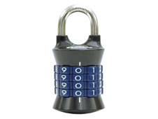 Master Lock 1535EURDGRY Tower 4-Digit 37mm Padlock Grey - MLK1535GRY - main image