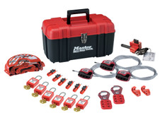 Master Lock S1117VES31KA Valve & Electrical Lockout Toolbox Kit 23-Piece - MLKS1117VKA - main image
