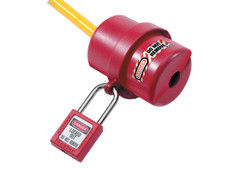 Master Lock 487 Lockout Electrical Plug Cover Small for 120V - 240V