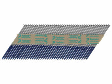 Paslode 141208 2.8 x 63mm IM350+ Ring Shank Nails Bright Finish Box of 3300 + 3 Fuel Cells